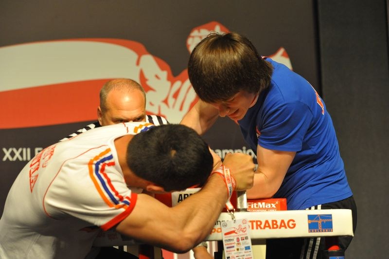 XXII European Armwrestling Championships Day