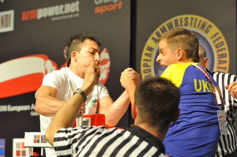 XXII European Armwrestling Championships Day