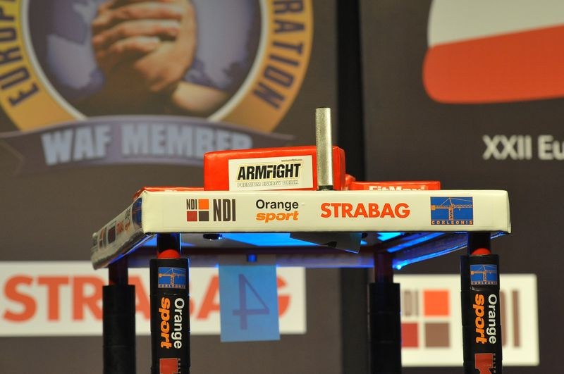 XXII European Armwrestling Championships Day