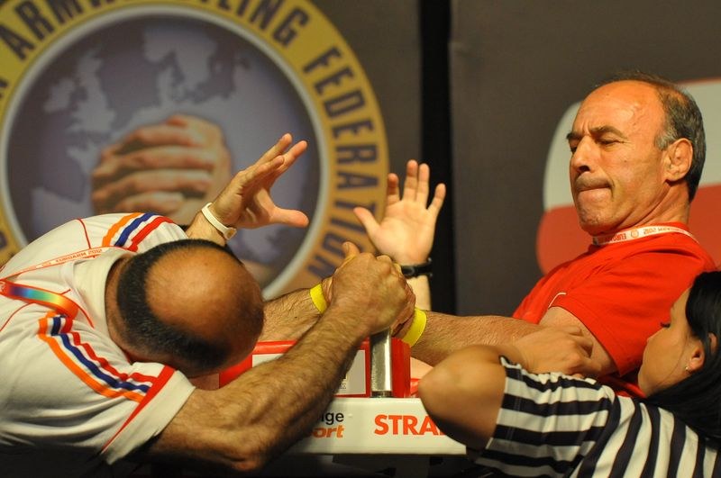 XXII European Armwrestling Championships Day