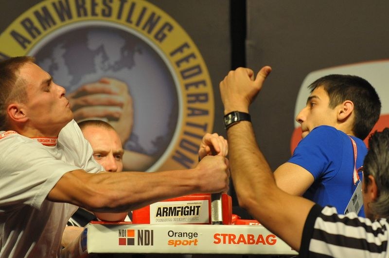 XXII European Armwrestling Championships Day