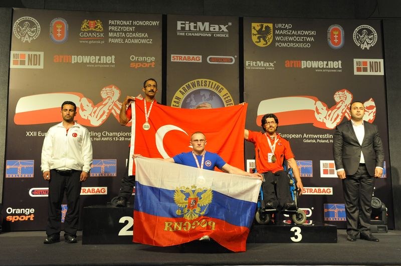 XXII European Armwrestling Championships Day