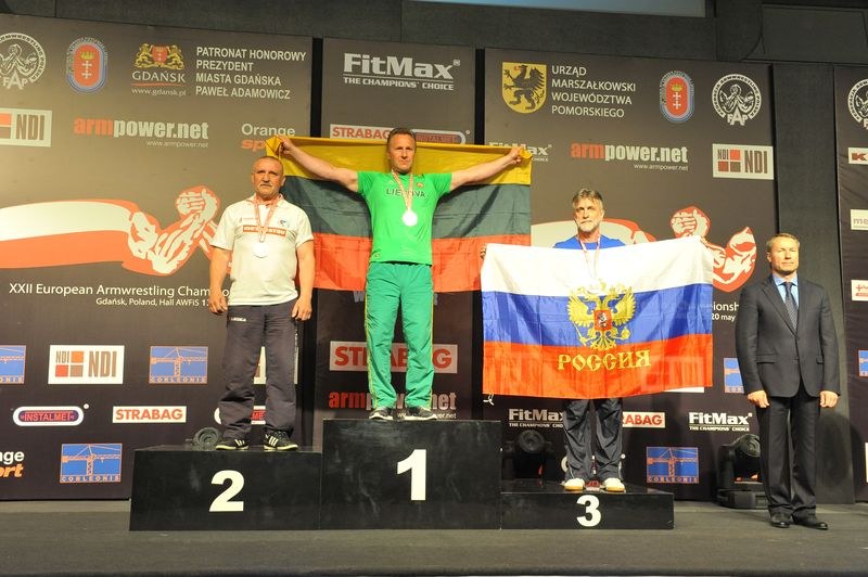 XXII European Armwrestling Championships Day