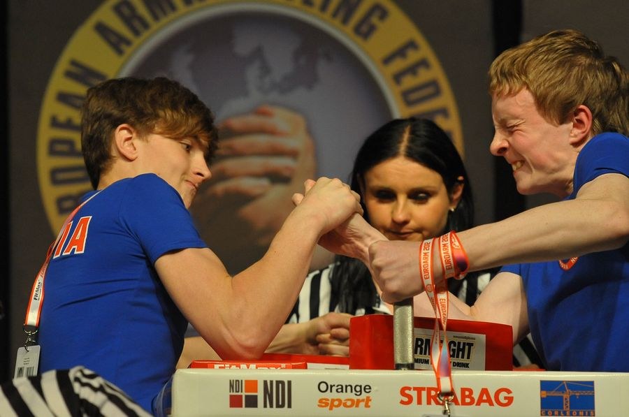 XXII European Armwrestling Championships Day