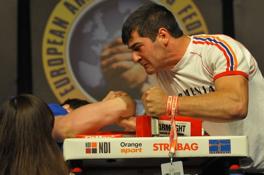 XXII European Armwrestling Championships Day