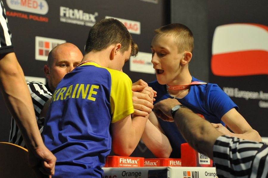 XXII European Armwrestling Championships Day