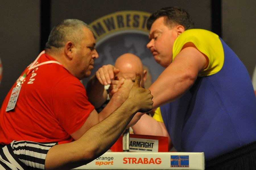 XXII European Armwrestling Championships Day