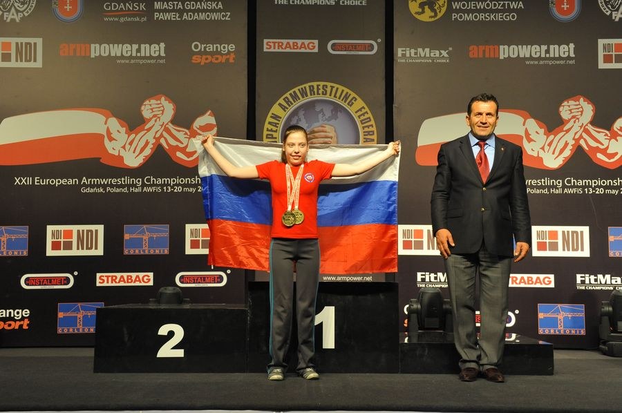 XXII European Armwrestling Championships Day