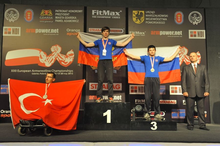 XXII European Armwrestling Championships Day