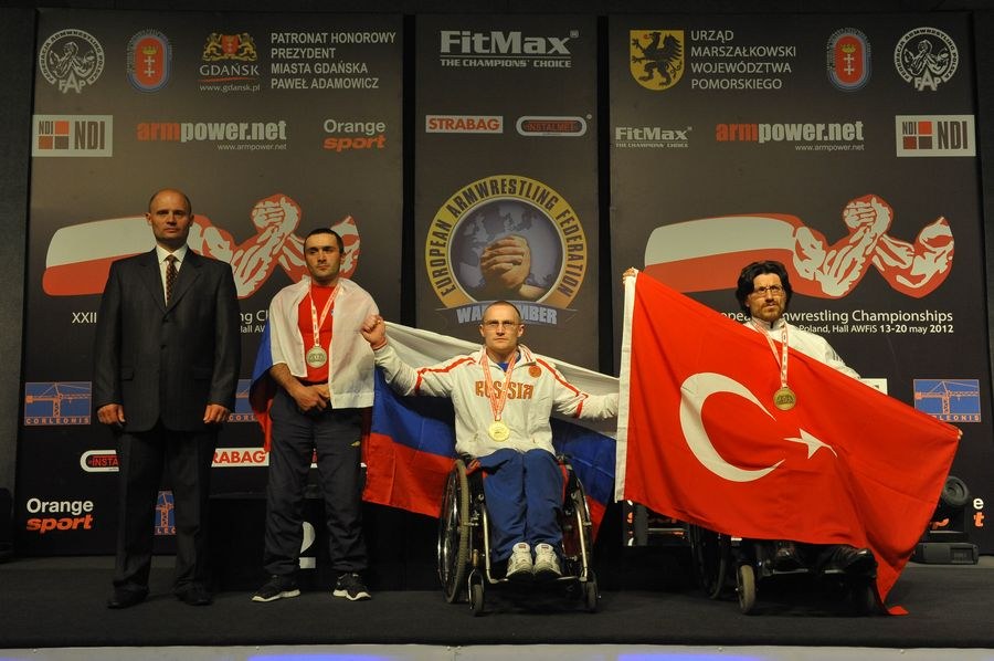 XXII European Armwrestling Championships Day