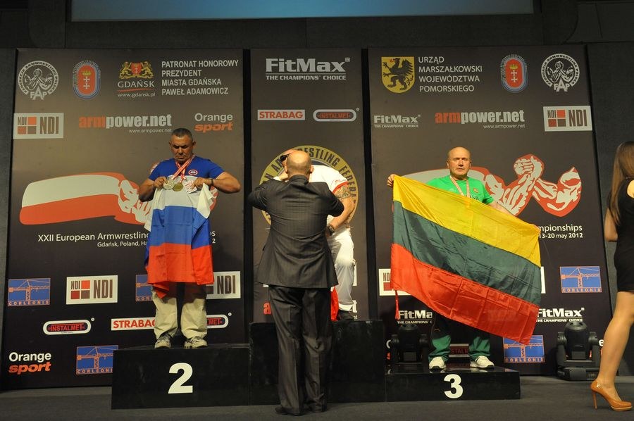 XXII European Armwrestling Championships Day