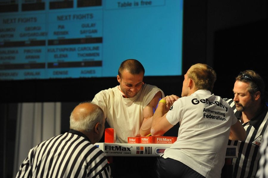 XXII European Armwrestling Championships Day