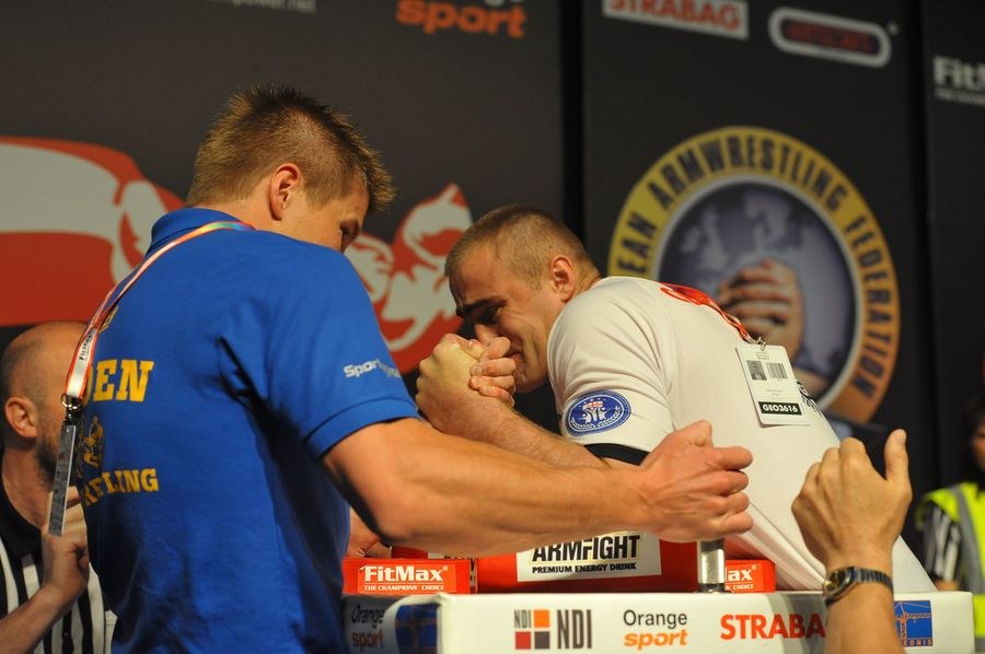 XXII European Armwrestling Championships Day
