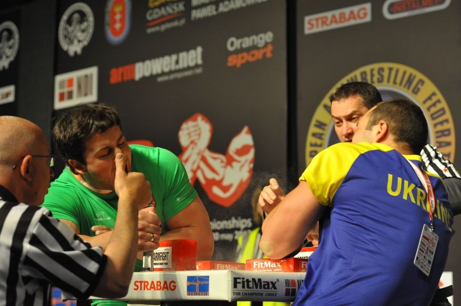 XXII European Armwrestling Championships Day