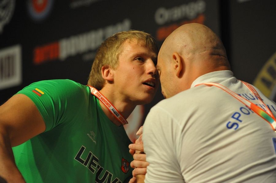 XXII European Armwrestling Championships Day