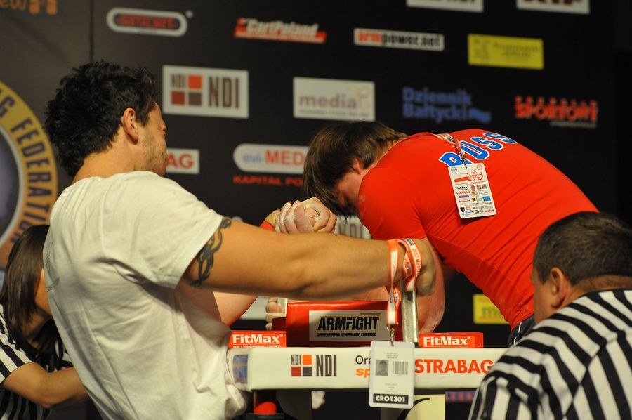 XXII European Armwrestling Championships Day