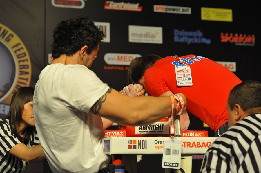 XXII European Armwrestling Championships Day