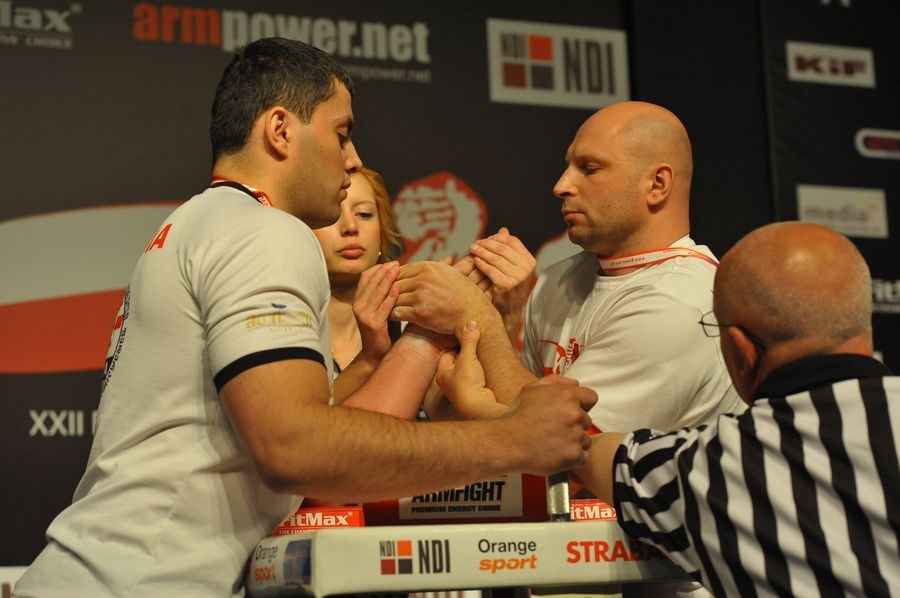 XXII European Armwrestling Championships Day