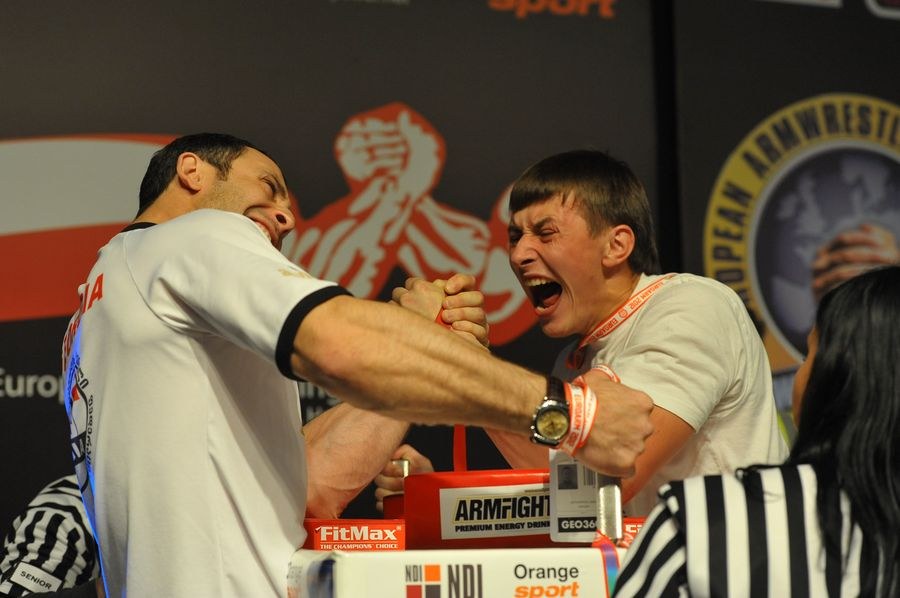 XXII European Armwrestling Championships Day
