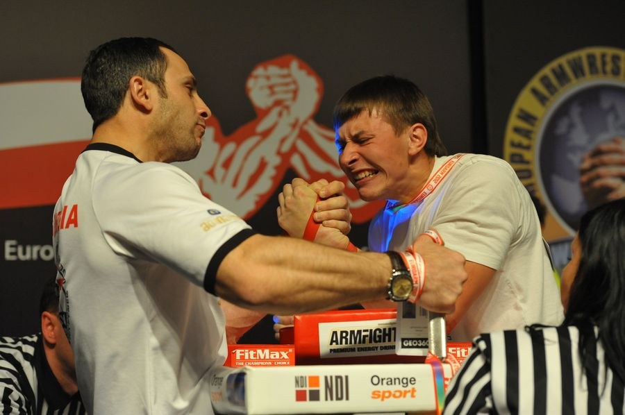 XXII European Armwrestling Championships Day
