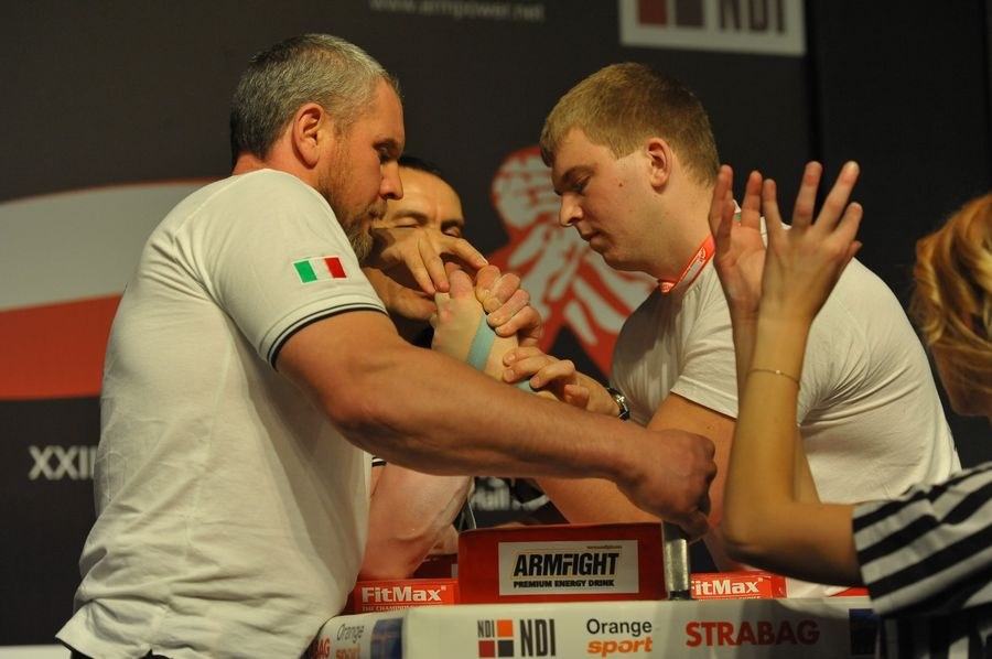 XXII European Armwrestling Championships Day
