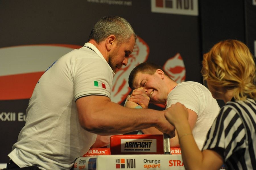 XXII European Armwrestling Championships Day