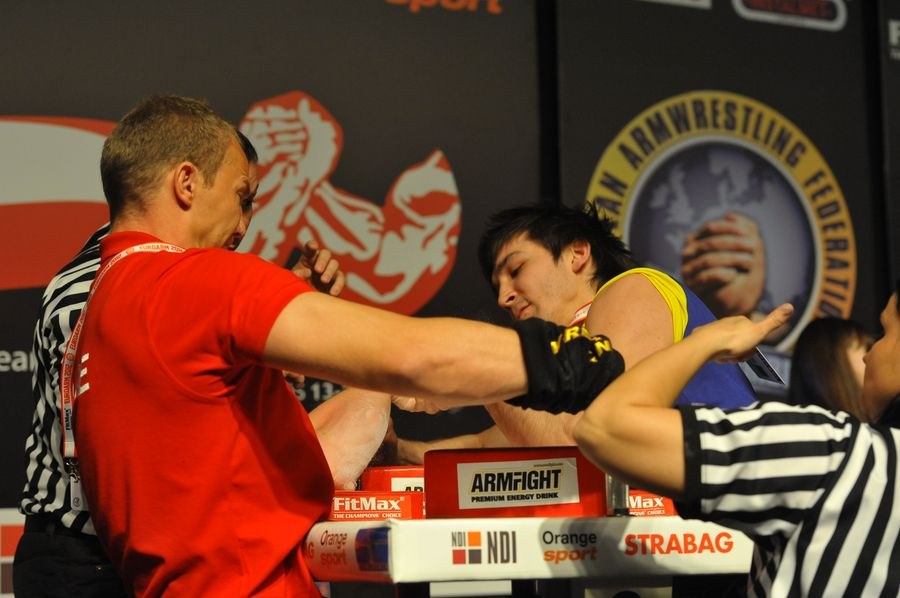 XXII European Armwrestling Championships Day