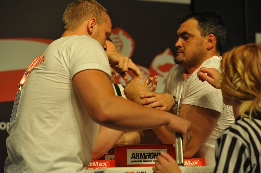 XXII European Armwrestling Championships Day