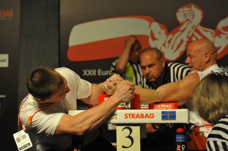 XXII European Armwrestling Championships Day