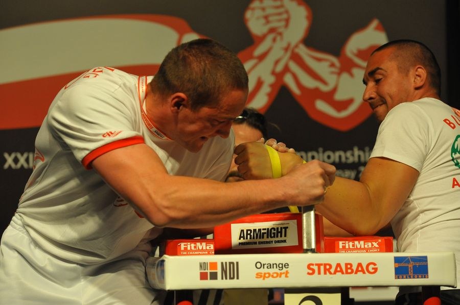 XXII European Armwrestling Championships Day