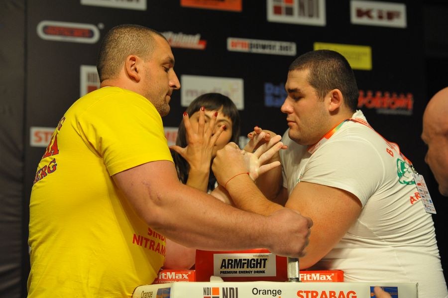 XXII European Armwrestling Championships Day