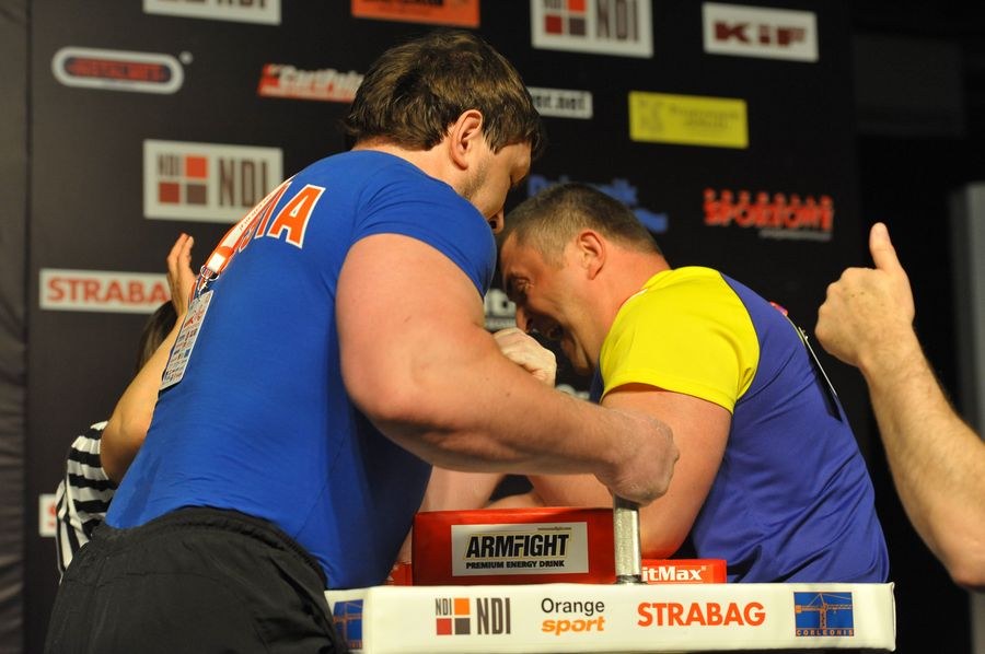 XXII European Armwrestling Championships Day