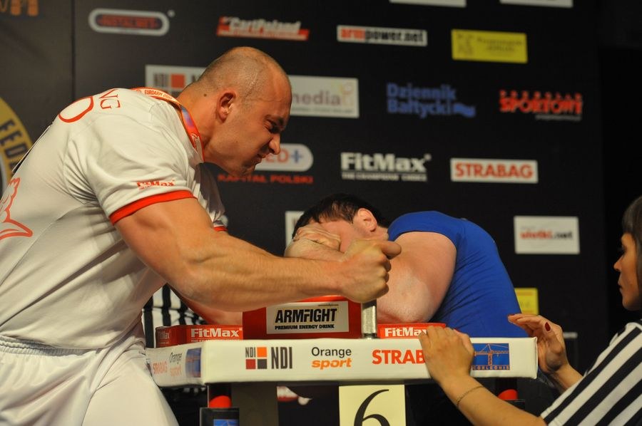 XXII European Armwrestling Championships Day