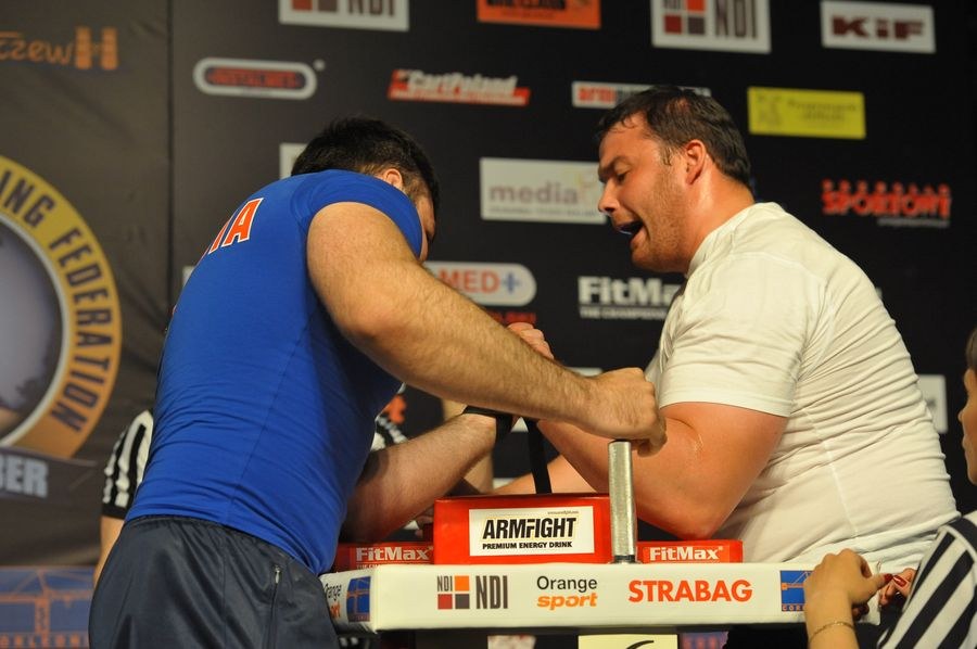 XXII European Armwrestling Championships Day