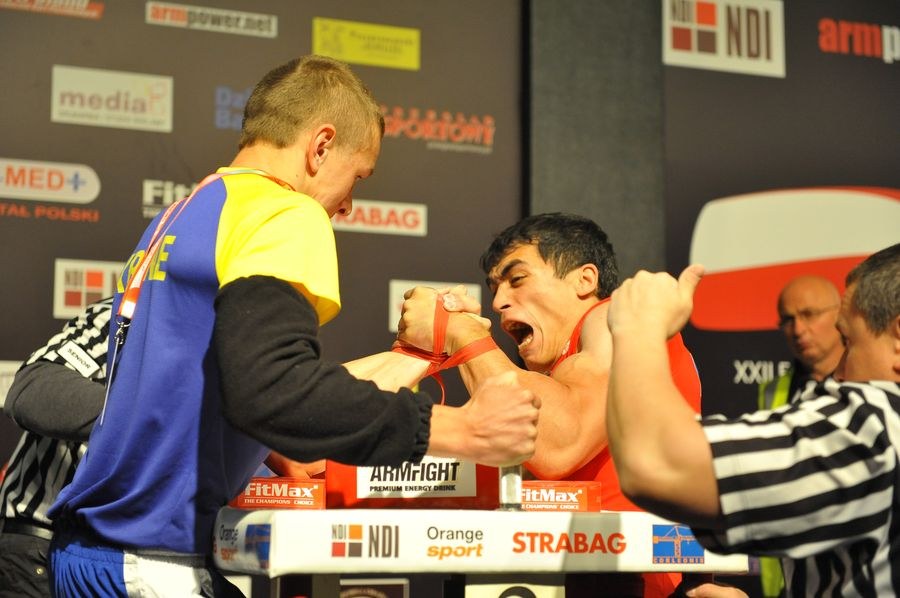 XXII European Armwrestling Championships Day