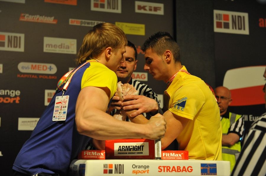 XXII European Armwrestling Championships Day