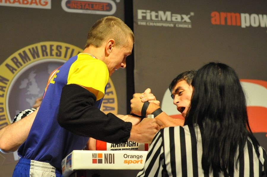 XXII European Armwrestling Championships Day