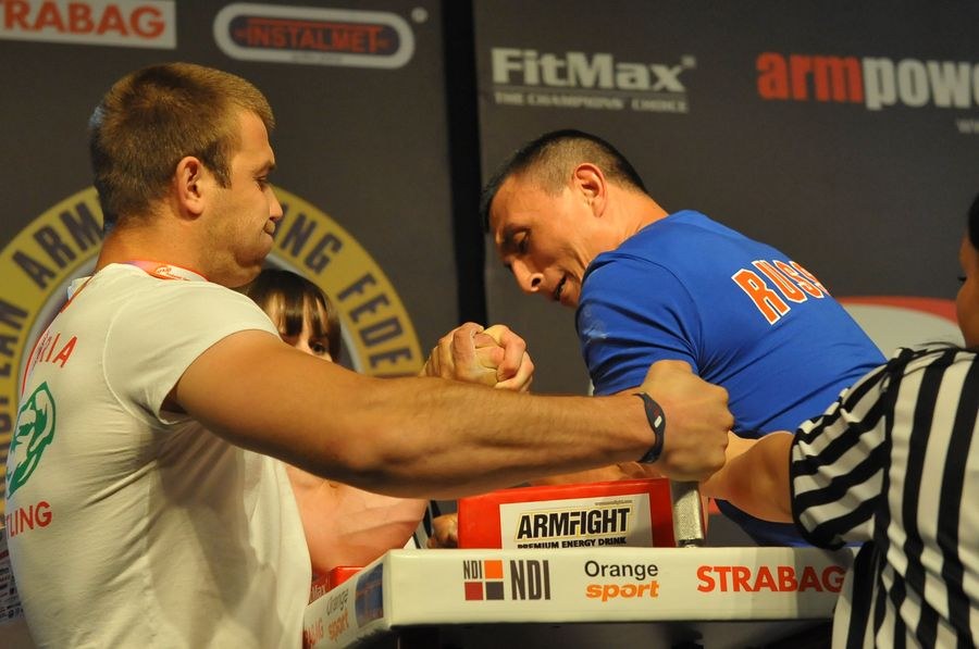 XXII European Armwrestling Championships Day