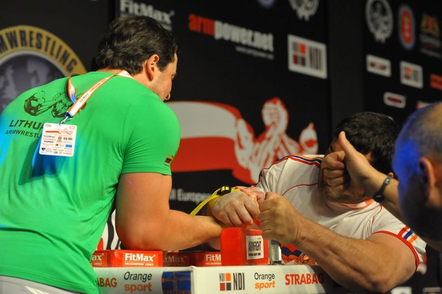 XXII European Armwrestling Championships Day
