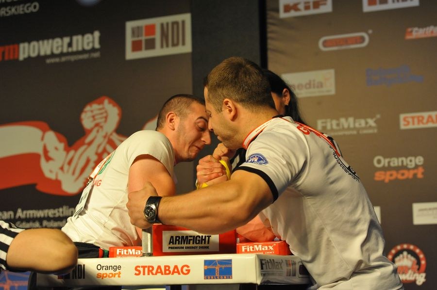 XXII European Armwrestling Championships Day
