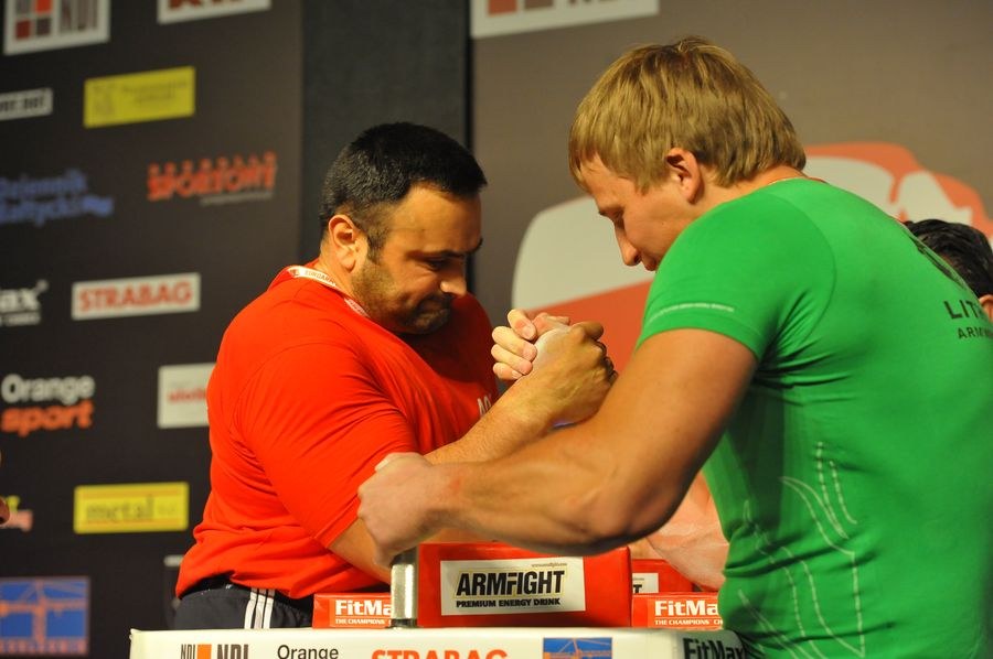 XXII European Armwrestling Championships Day