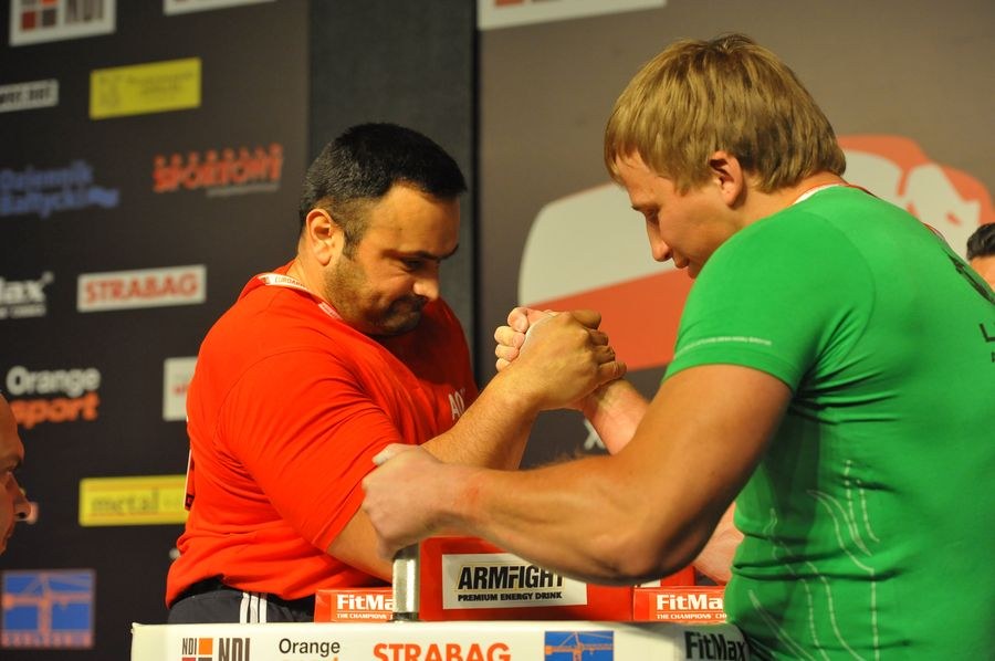 XXII European Armwrestling Championships Day