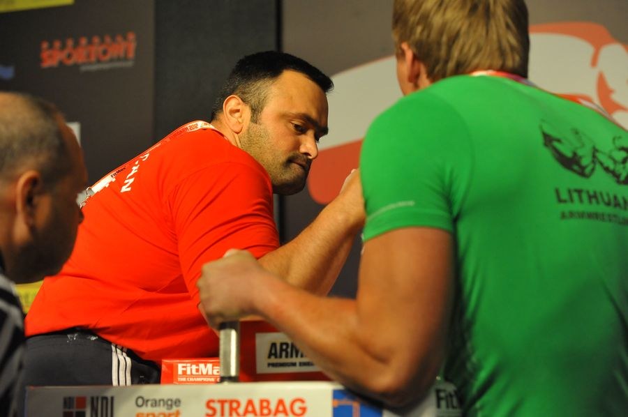 XXII European Armwrestling Championships Day