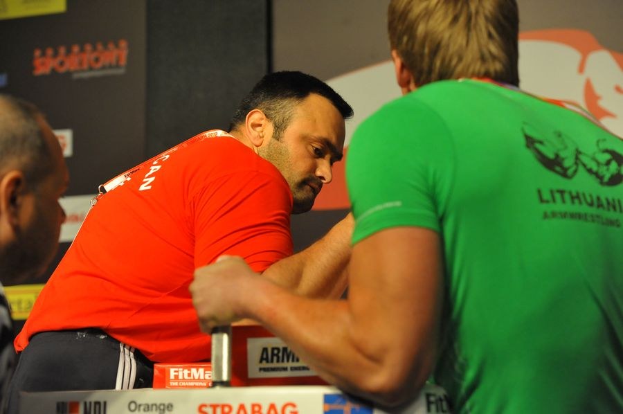 XXII European Armwrestling Championships Day