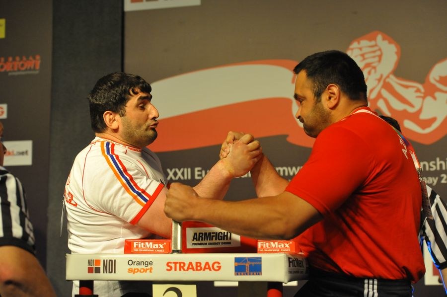 XXII European Armwrestling Championships Day
