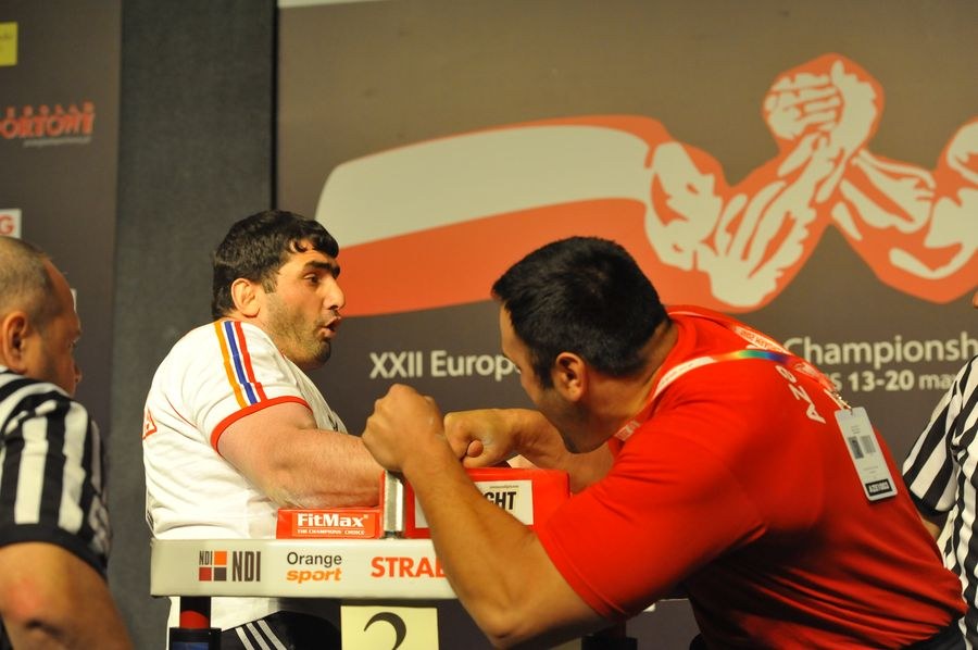 XXII European Armwrestling Championships Day