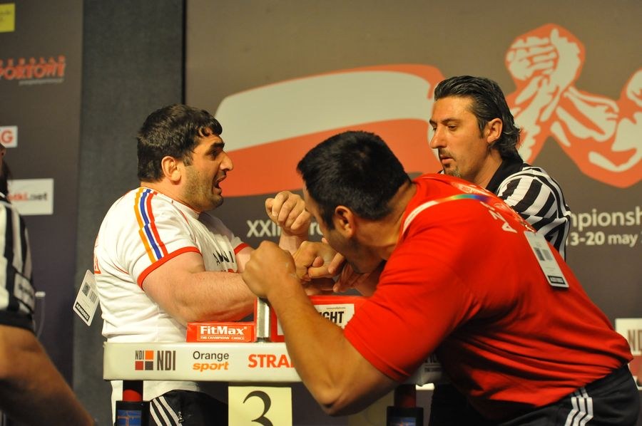 XXII European Armwrestling Championships Day