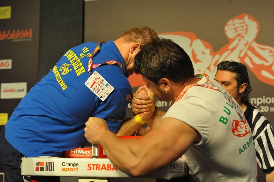 XXII European Armwrestling Championships Day