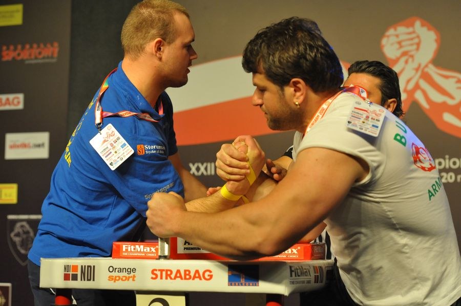 XXII European Armwrestling Championships Day