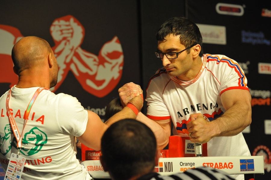 XXII European Armwrestling Championships Day